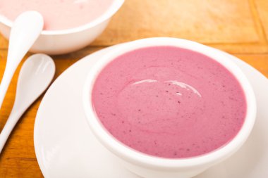 lezzetli meyve Mus tatlı 