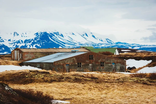 IJsland weg — Stockfoto