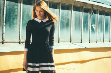 genç güzel kızıl saçlı kadın