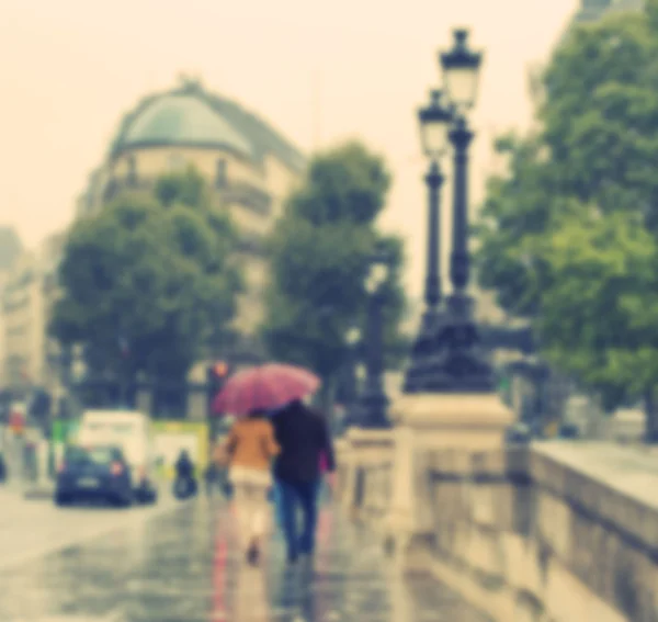 Coulpe romántico en de la vieja ciudad europea — Foto de Stock