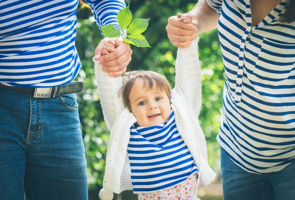 Meisje Veel plezier — Stockfoto