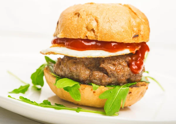 Fast food hamburger — Foto Stock