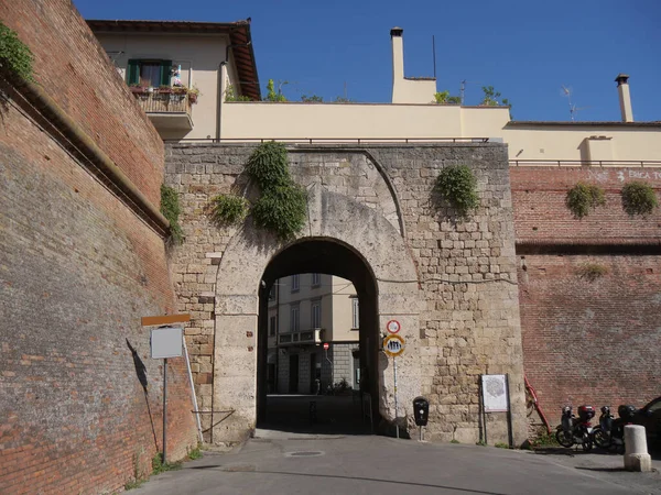 Porta Vecchia Era Antigua Puerta Entrada Centro Histórico Grosseto Está —  Fotos de Stock