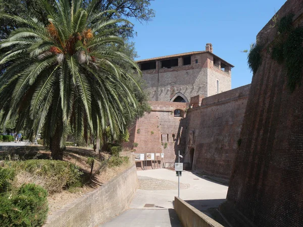Festung Von Grosseto Die Fassade Mit Dem Eingang Dem Eine — Stockfoto