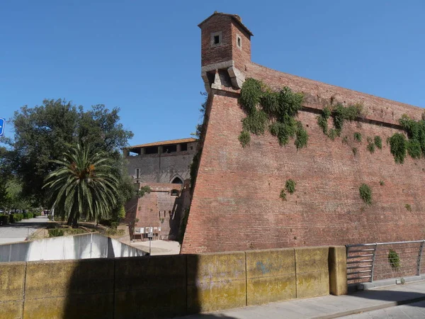 Festung Von Grosseto Umgeben Von Türmen Und Bollwerken Und Einem — Stockfoto