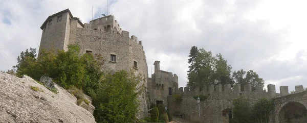 San Marino Tweede Toren Voorzijde Van Het Kasteel Bekend Als — Stockfoto