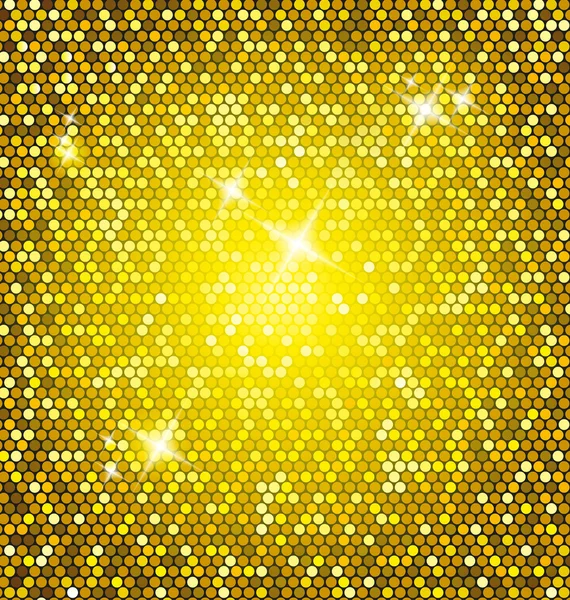 Golden glitter vector — Stock Vector