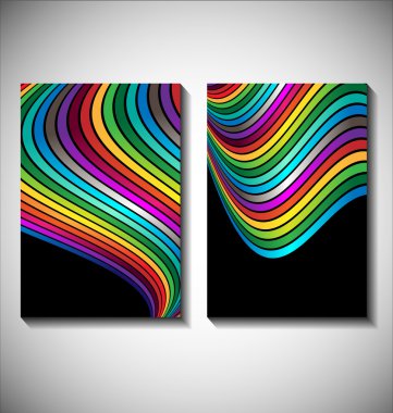 soyut renkli satır arkaplanı 