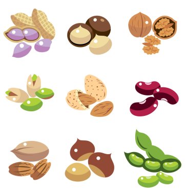 Collection of Beans clipart