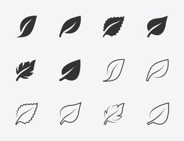 Yaprakları Icons set