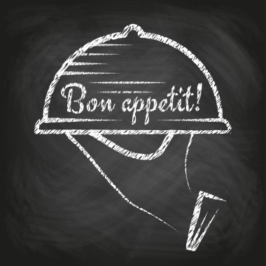 'Bon appetit' concept clipart