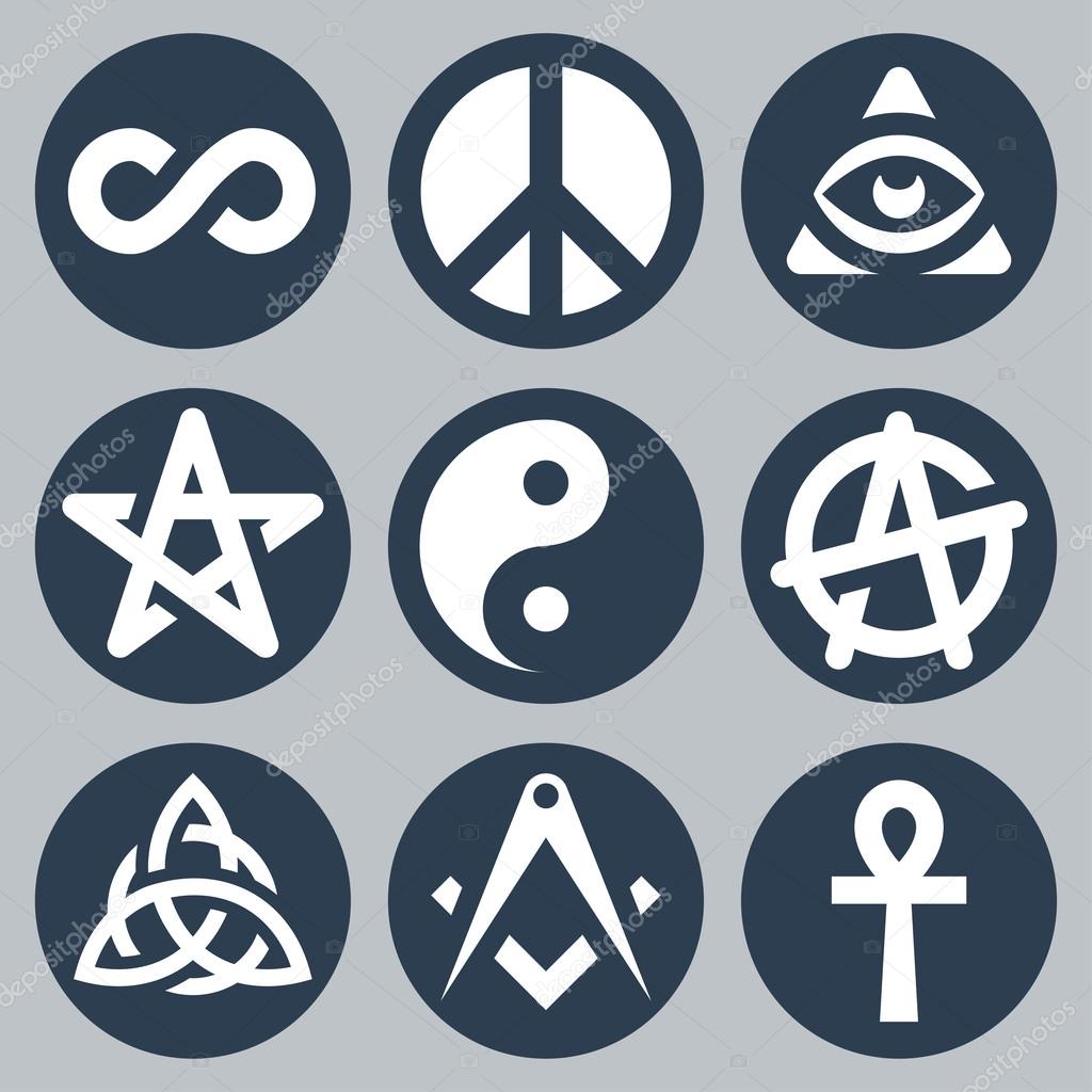 Symbol icons set Stock Vector Image by ©greyj #58991883 Symbol icons set Stock Vector Image by ©greyj #58991883
