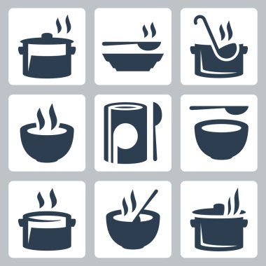 Çorba Icons set