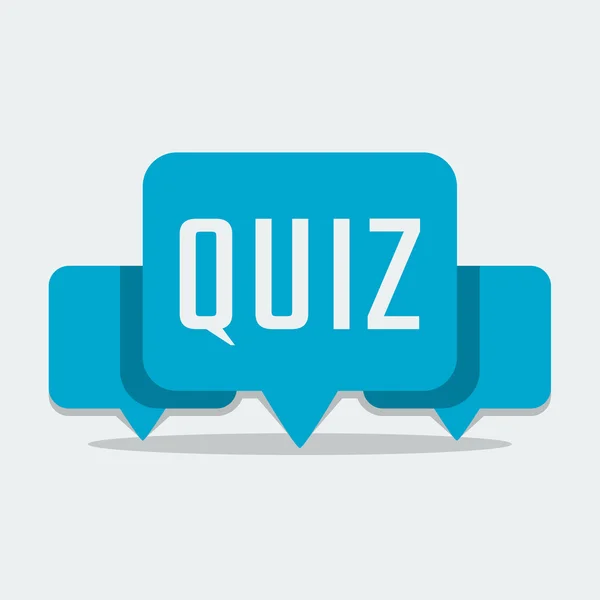 Quiz ilgili kavram — Stok Vektör