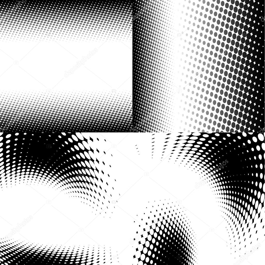 abstract halftone background