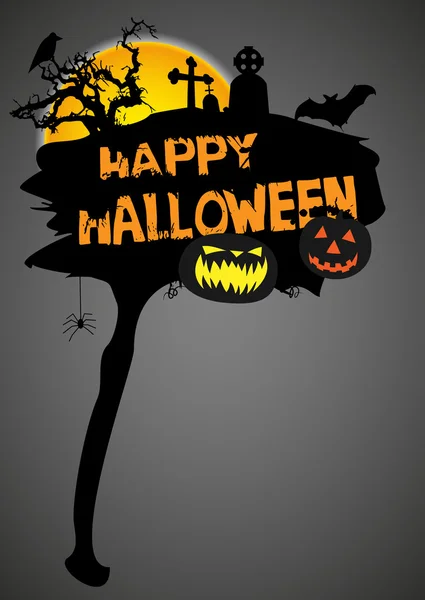 Halloween background — Stock Vector