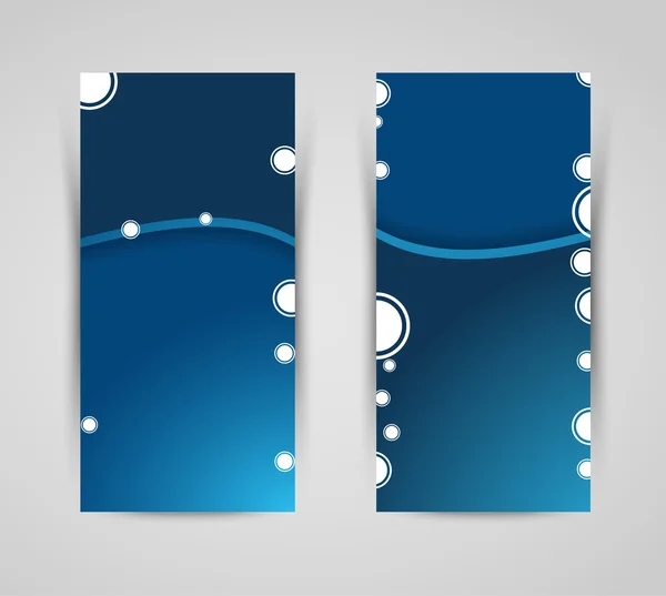 Abstracte banners — Stockvector