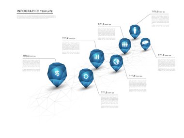 Infographic şablonu