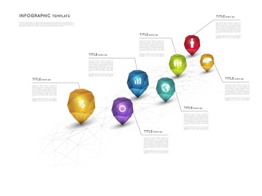Infographic şablonu
