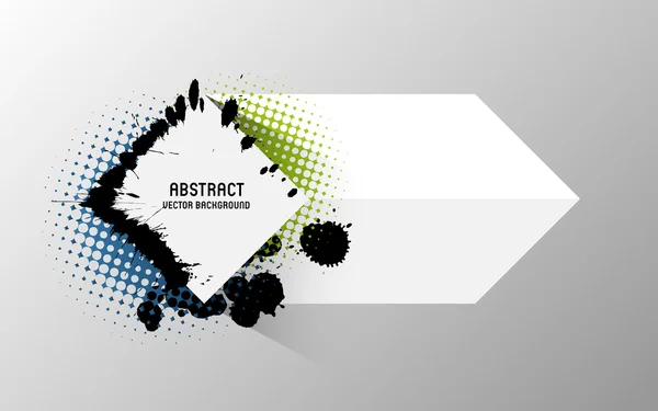 Banner abstrato — Vetor de Stock