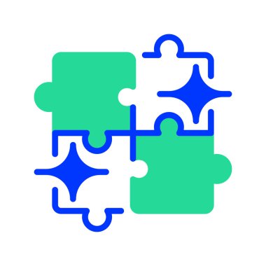 Sorun çözme çizgisi simgesi. Mobil konsept ve web tasarımı için doğrusal biçim işareti. Taslak vektör simgesi. Sembol, logo çizimi. Vektör grafiği