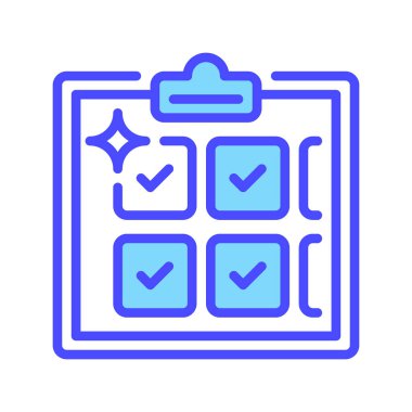 Anket Çizgisi Simgesi, Anket Tasarımı, Veri Toplama, Anket Anketleri, Piyasa Araştırmaları ve İstatistik Analizi Simgesi. Vektör İmzalama Simgesi.