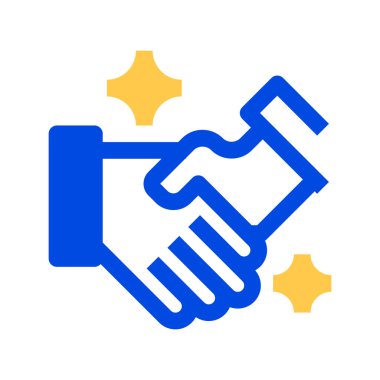 Tokalaşma Anlaşma Hattı Simgesi, Ortaklık Anlaşması Taslak Sembolü, Müşteri İşbirliği, İş Sözleşmesi, Güven Binası ve Müzakere Başarı. Vektör İmzalama Simgesi.