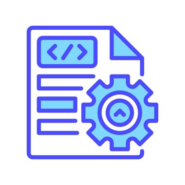 Günlük Kaydı Dosya Çizgisi Simgesi, Hata Kaydetme, Etkinlik İzleme, Sistem Denetimi, Veri Geçmişi ve Hata Ayıklama Bilgileri Simgesi. Vektör İmzalama Simgesi.