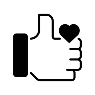 Satır Simgesi, Taslak Onaylama Sembolü, Olumlu Geri Dönüşüm, Sosyal Sevgi, Anlaşma Sinyali ve Başarı Hareketi. Vektör İmzalama Simgesi.