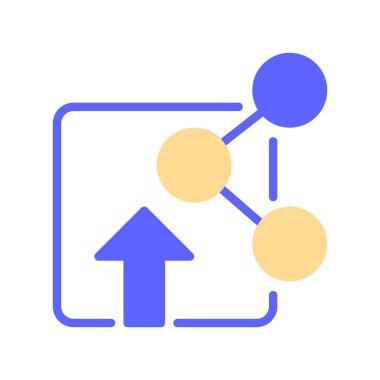 Satır Simgesi, Bağlantı Dağıtımı için Taslak Sembolü, İçerik Yayılımı, Ağ Bağlantısı, Sosyal Aktarım ve Dosya Gönderme. Vektör İmzalama Simgesi.