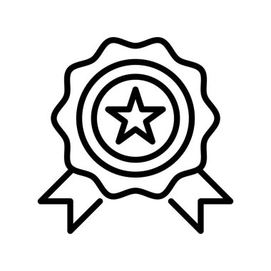 Best Seller Line Simgesi, Popular Item 'in ana simgesi, Top Product, High Demand, Hot Trend ve Market Leader. Vektör İmzalama Simgesi.