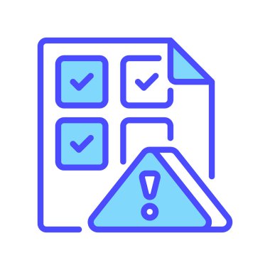 Kriz Yönetim Hattı Simgesi, Acil Durum Sembolü, Risk Kontrolü, Tehlike Stratejisi, Afet Kurtarma ve Acil Durum. Vektör İmzalama Simgesi.