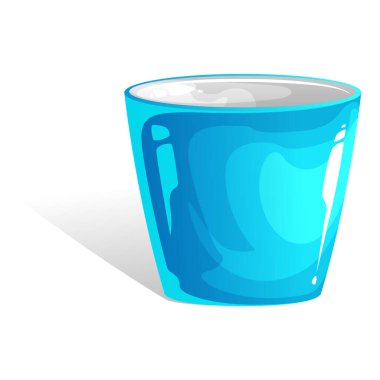 Hoş ve hoş resimli plastik bardak.