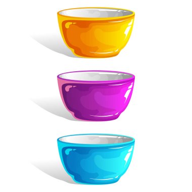 Güzel ve parlak bir kase.