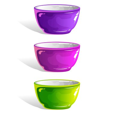 Güzel ve parlak bir kase.