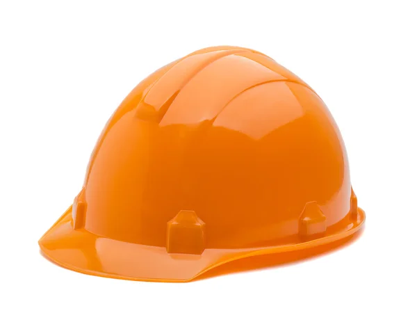 Casco de construcción aislado sobre fondo blanco — Foto de Stock