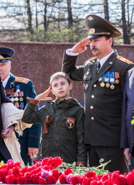 Zafer Bayramı. Izhevsk, 9 Mayıs