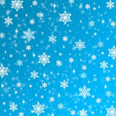 Kar taneleri doku, raster. Noel ve yeni yıl