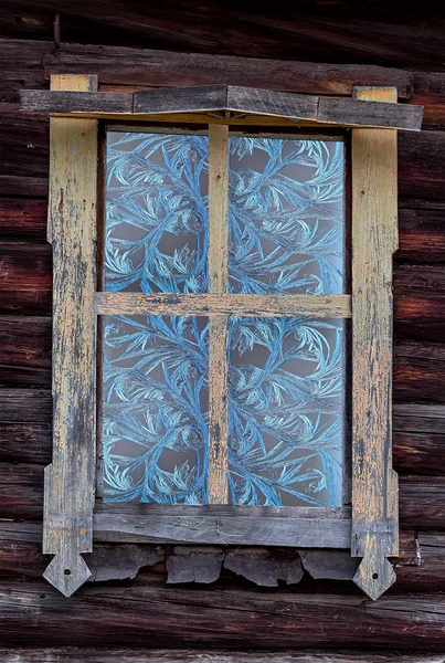 Eski buz cam — Stok fotoğraf