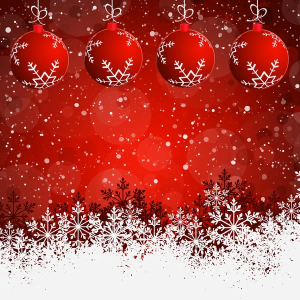 Rote abstrakte Schönheit Weihnachten Hintergrund — Stockfoto