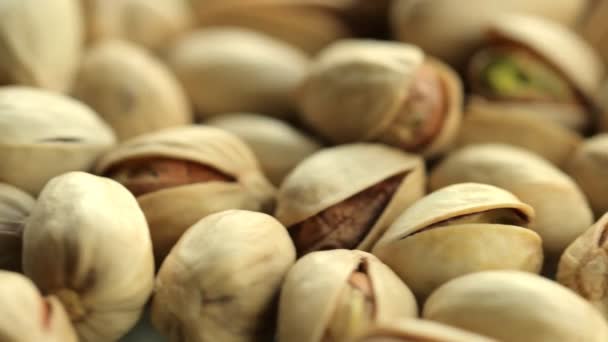 Fondo de nueces de pistacho — Vídeo de stock