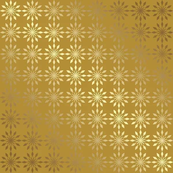 Gold geometric vector background with gradient — Stock Vector