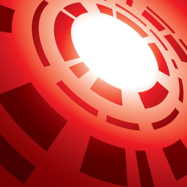 arka plan ile kırmızı soyutlama - vektör