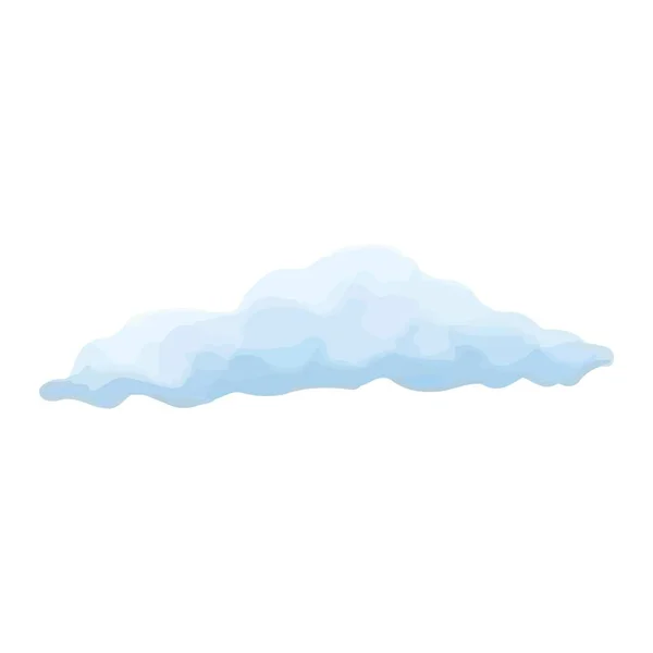 Cloud Vector Illustratie Realisme Geïsoleerd Witte Achtergrond Blauwe Roze Kleur — Stockvector