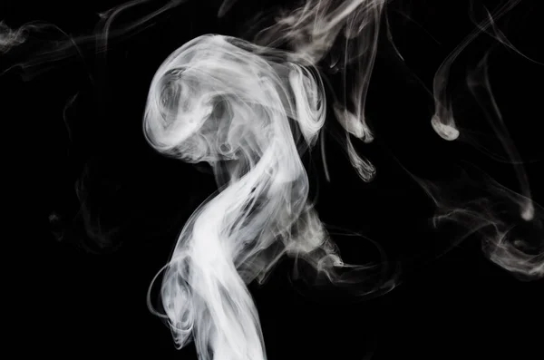 Nature Abstract Delicada Belleza Elegancia Una Chispa Humo Blanco — Foto de Stock