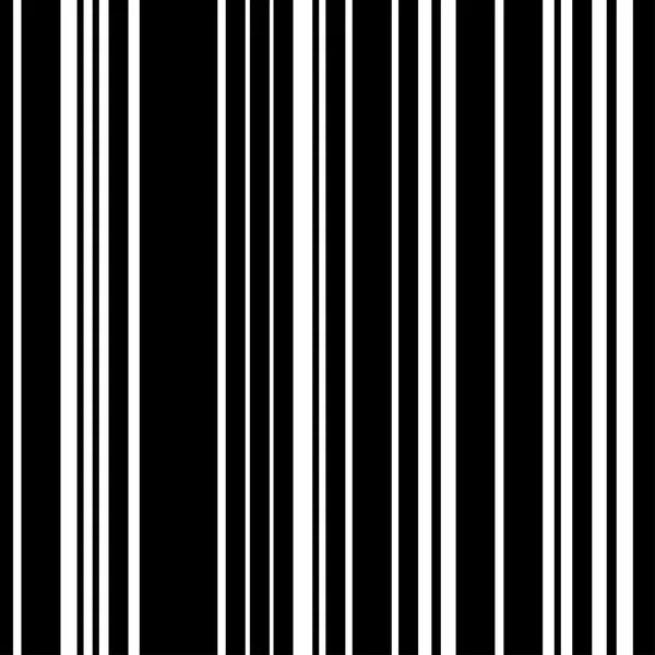 Pattern black and white vertical stripe — Stock Vector