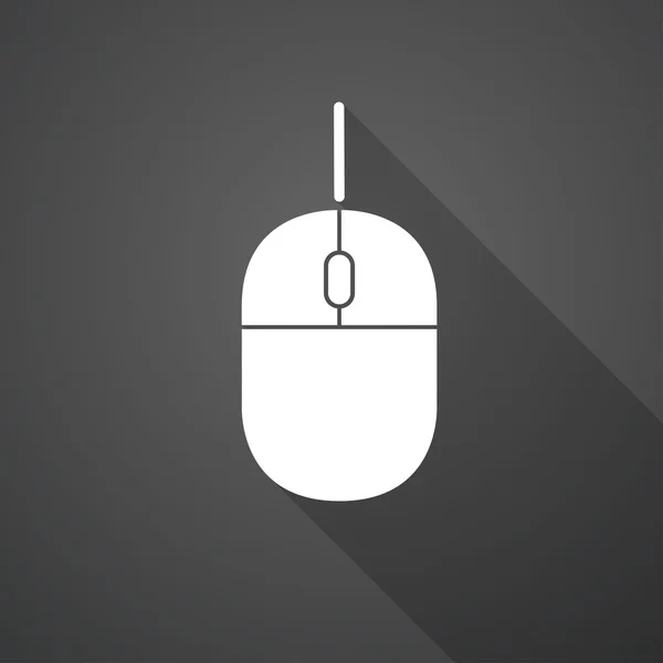 Иконка мыши на компьютере — стоковый вектор