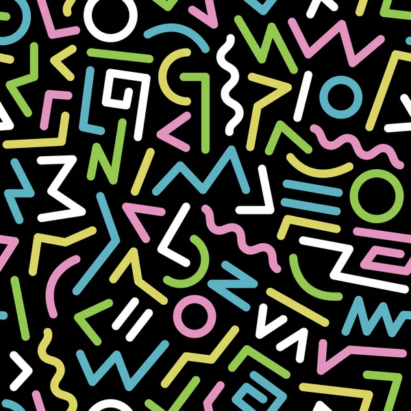 80s samless pattern Vector Graphics