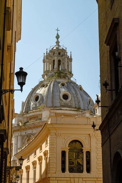 Church of Santa Maria di Loreto in Rome Italy — Stock Photo, Image