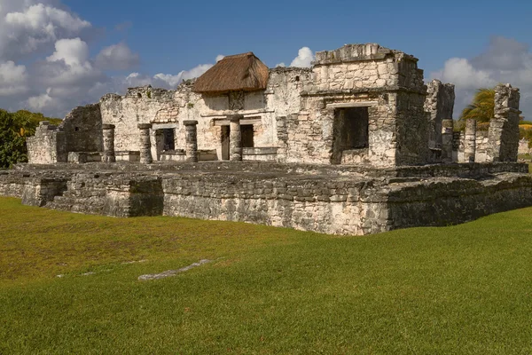 Ruinas Mayas del Templo en Tulum México —  Fotos de Stock